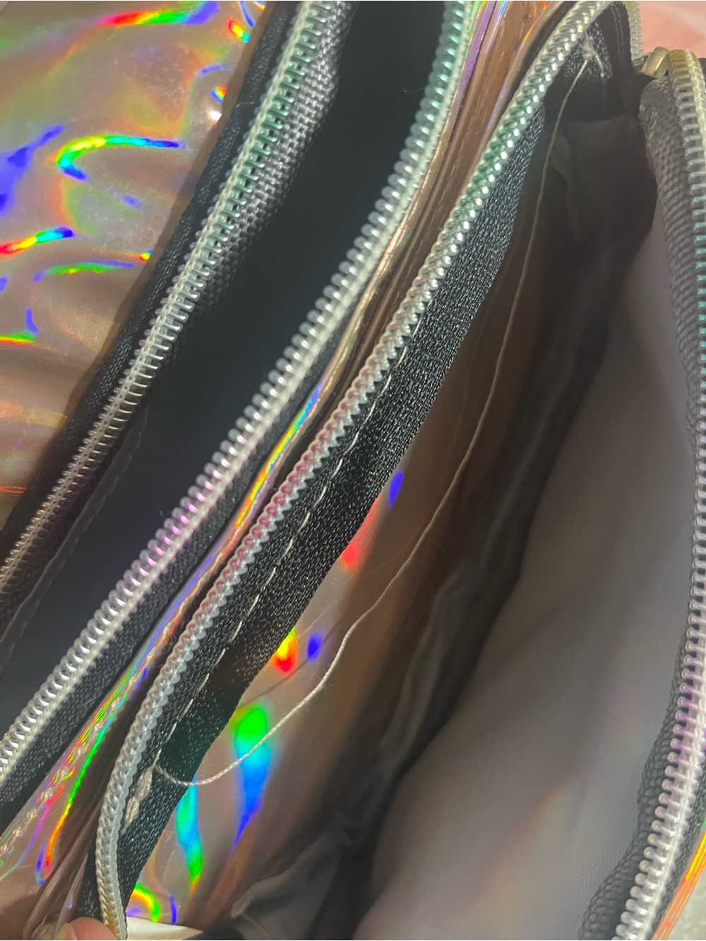 Holographic Iridescent Fanny Pack - Multi-Color - Picture 9 of 9